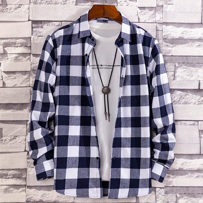 F.J.C. Men's Plaid  Shirts S.M.