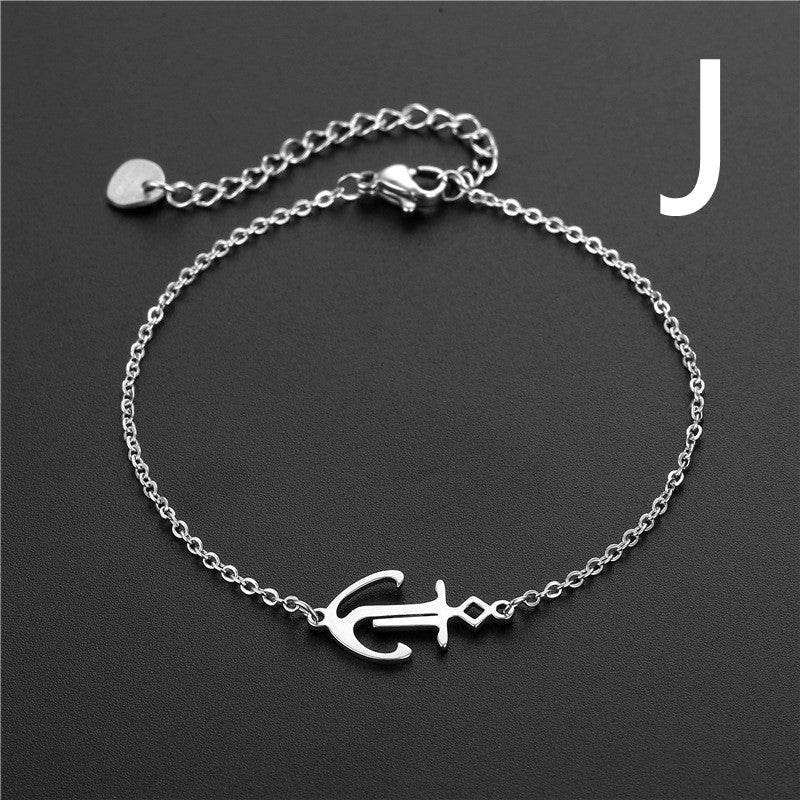 Stainless Steel Simple Jewelry Creative Trend Hip-hop Bracelet