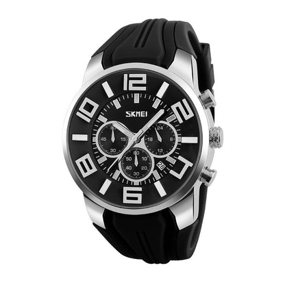 F.J.C. Men's waterproof Quartz  calendar watch