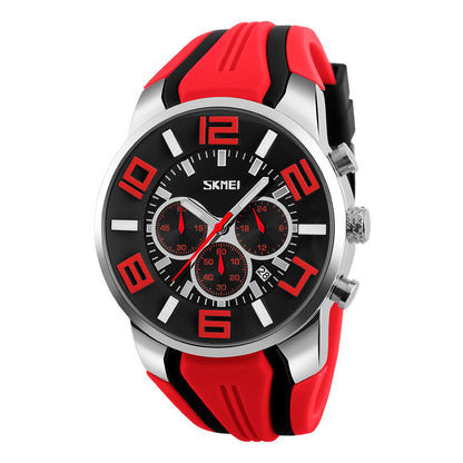 F.J.C. Men's waterproof Quartz  calendar watch