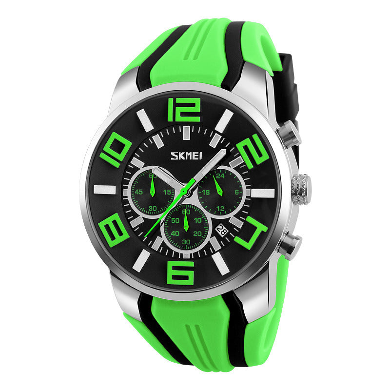 F.J.C. Men's waterproof Quartz  calendar watch