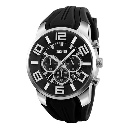 F.J.C. Men's waterproof Quartz  calendar watch