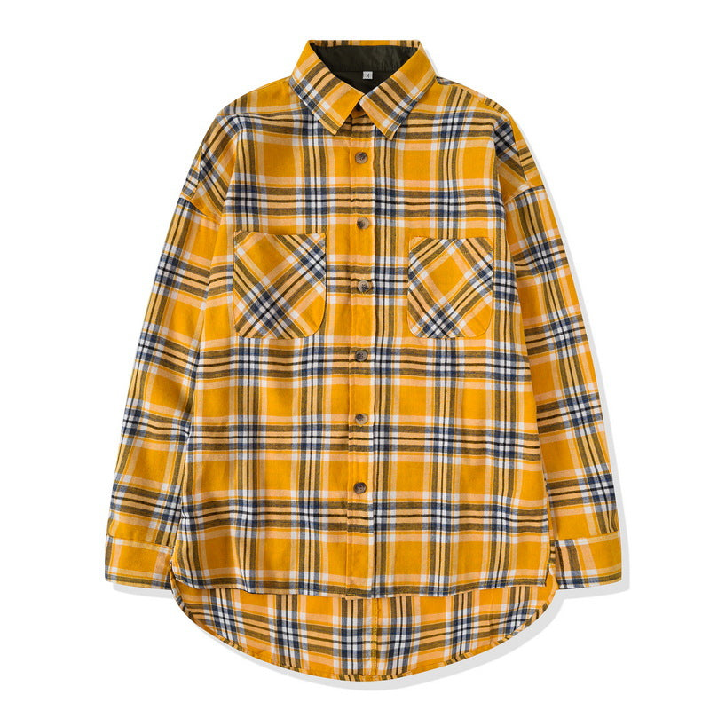 Loose hip-hop long sleeve shirt