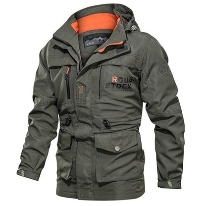 F.J.C. S.M. Outdoor Hooded men's  Jacket