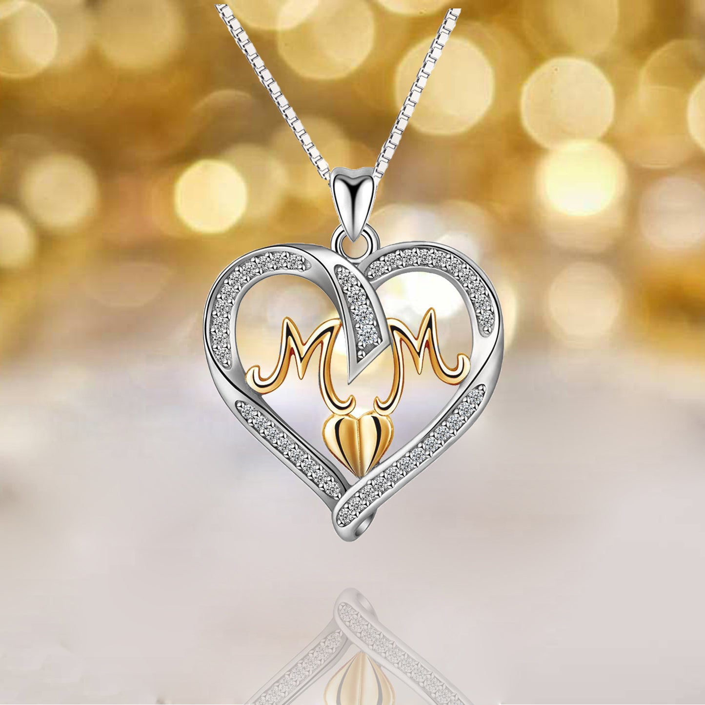 MOM and MOM love pendants