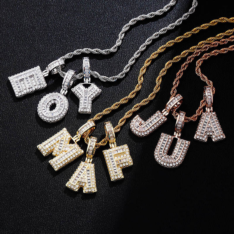 Letter hip hop Chaoren Necklace Jewelry