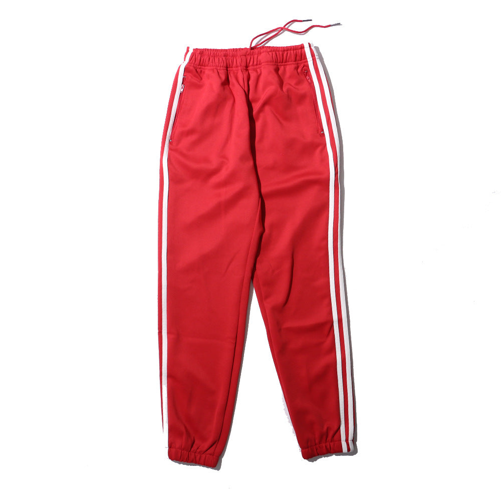 Multicolor plus size male and female couple sweatpants