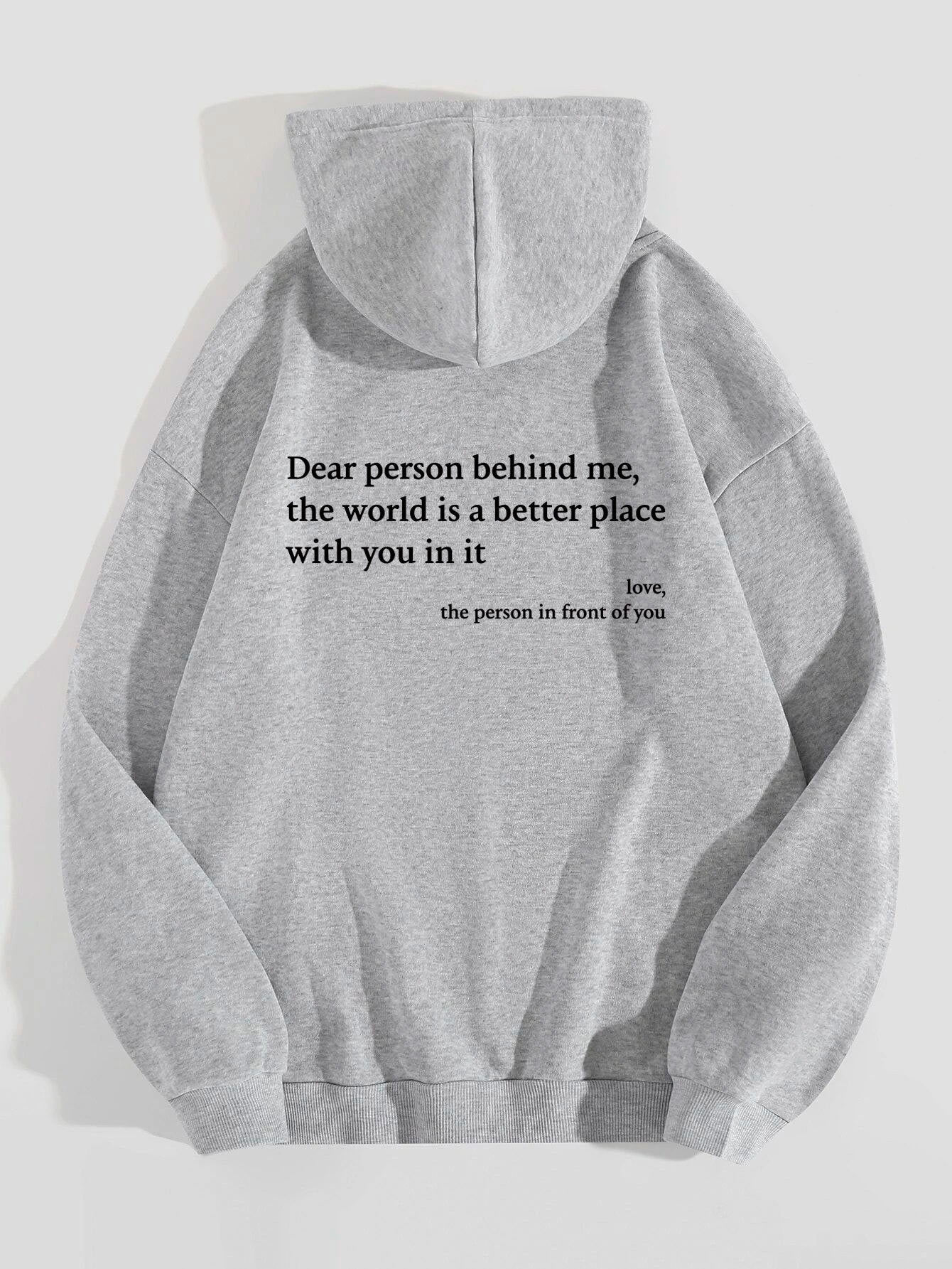 S.W. Dear Person Behind Me Hoodie