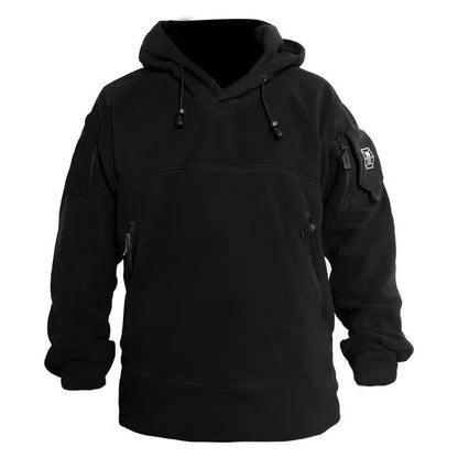 S.M. Zipper Pocket Tactical Fleece Sweater