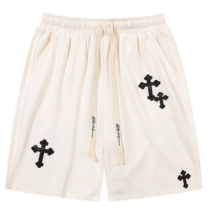 S.M. CROSSED - Regular Cotton Shorts