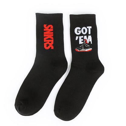 Hip hop socks