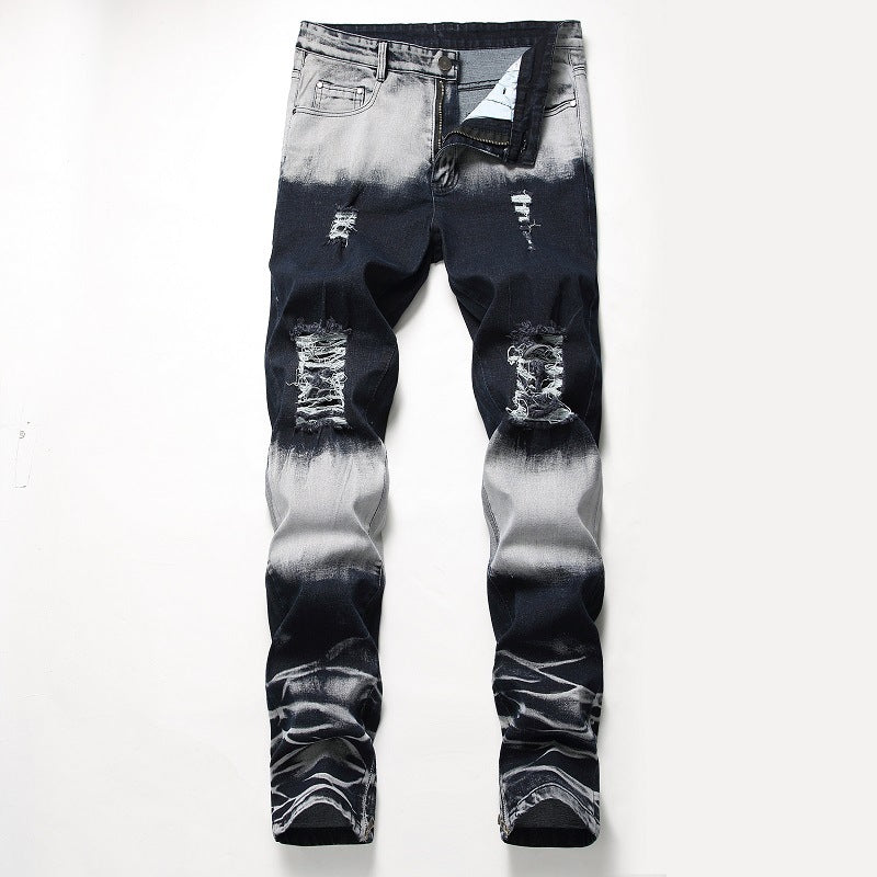 S.M. ACID WASH Men's jeans