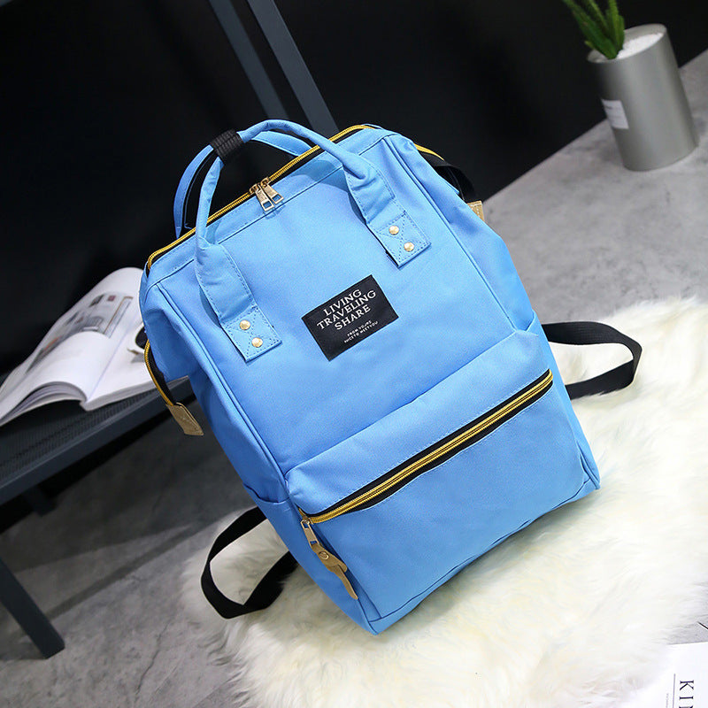 Wholesale aliexpress selling Lotte with Canvas Backpack backpack clip ladies fashion Satchel Bag