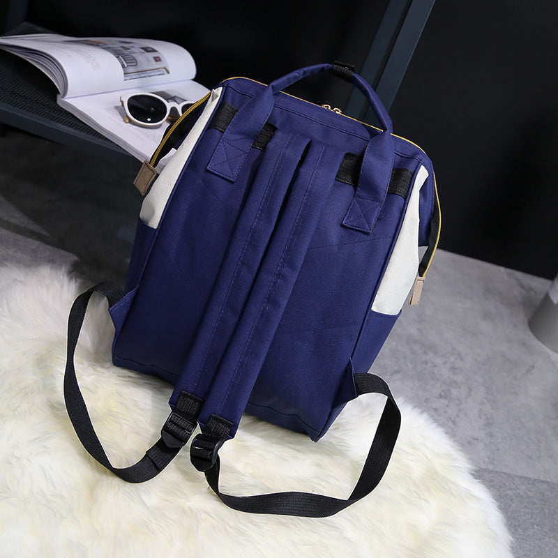 Wholesale aliexpress selling Lotte with Canvas Backpack backpack clip ladies fashion Satchel Bag