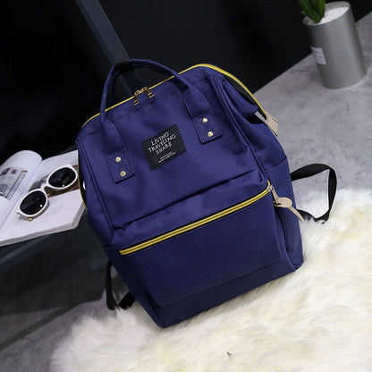 Wholesale aliexpress selling Lotte with Canvas Backpack backpack clip ladies fashion Satchel Bag