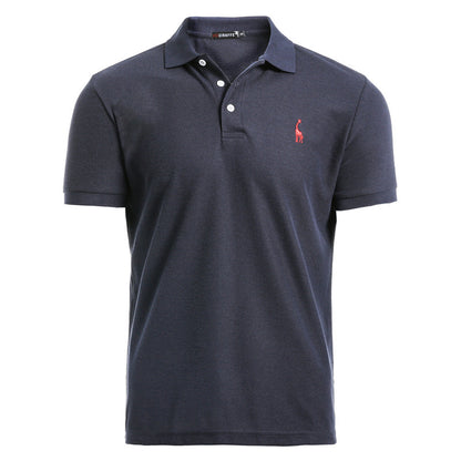 S.M. Men's embroidered Polo style shirts