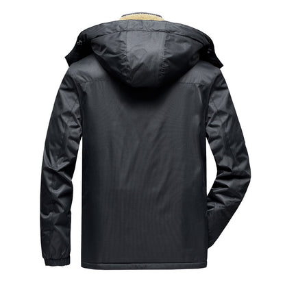 Mens Cotton-padded Trendy Outdoor Jacket