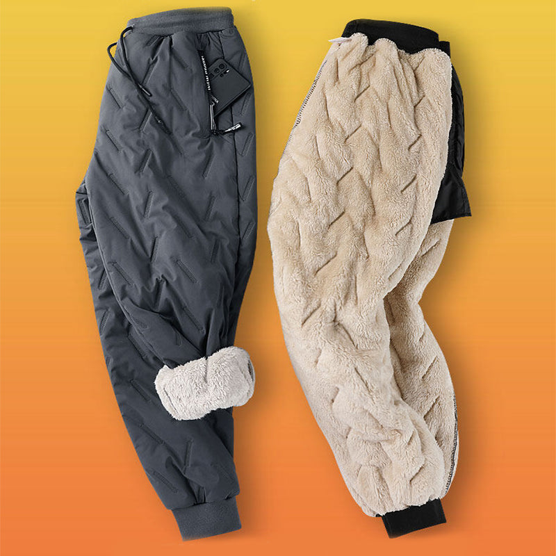 S.M. winter Windproof joggers With Zip Pocket.