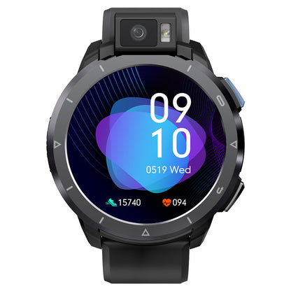 a smart watch showing the time on the screen