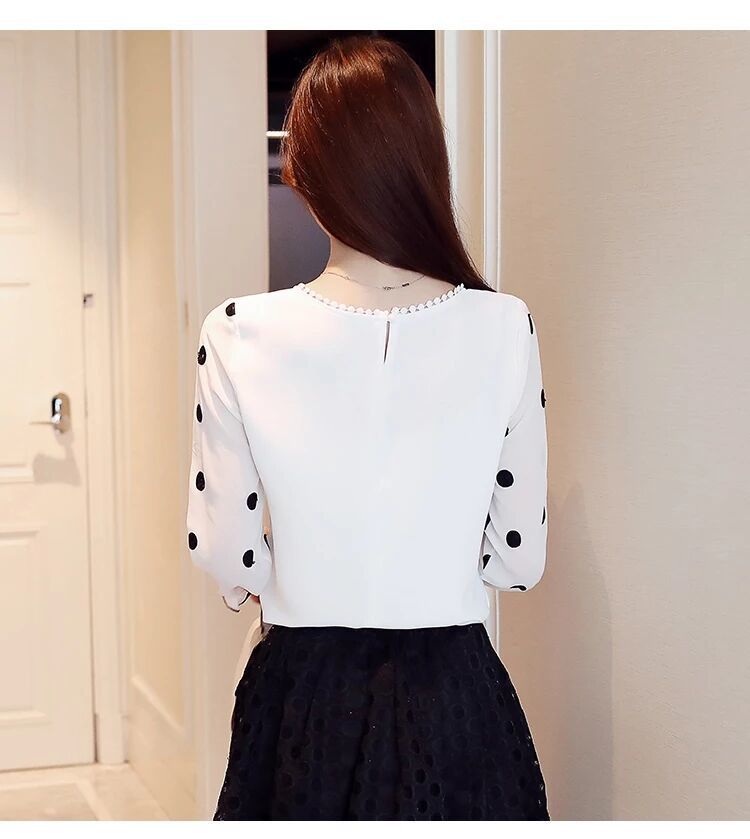 Women's Shirts Chiffon Bottoming Shirts