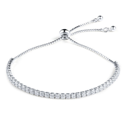 Fashion Tennis Shrink Zircon Bracelet