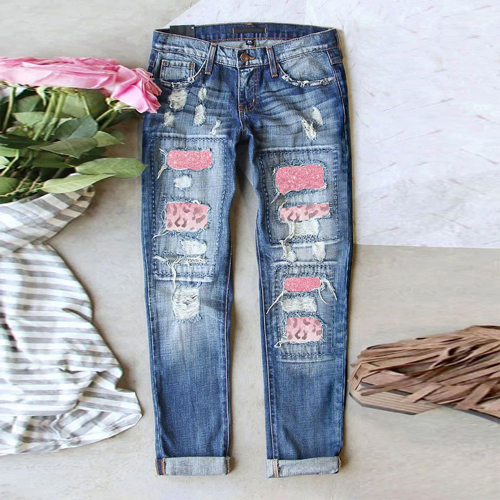 S.W. Ripped Jeans For Women