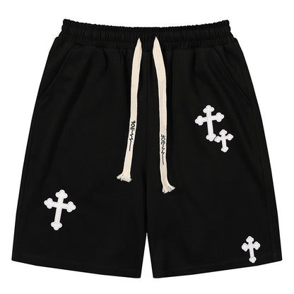 S.M. CROSSED - Regular Cotton Shorts