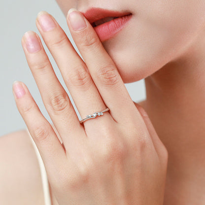 Fashion Simple Girly Closed Ring Jewelry