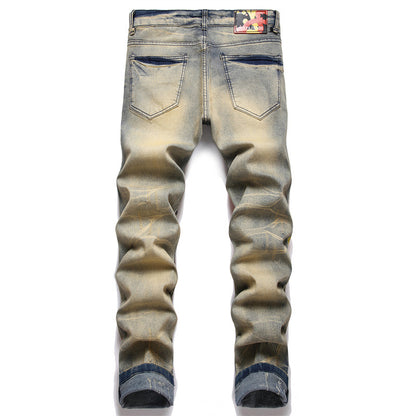 S.M. New Men's fashion Jeans