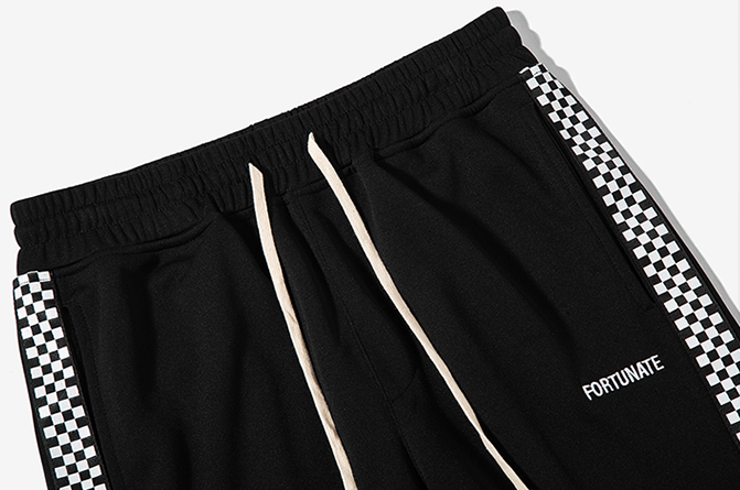 F.J.C. S.M.  Original Checkered Stripe Sweatpants