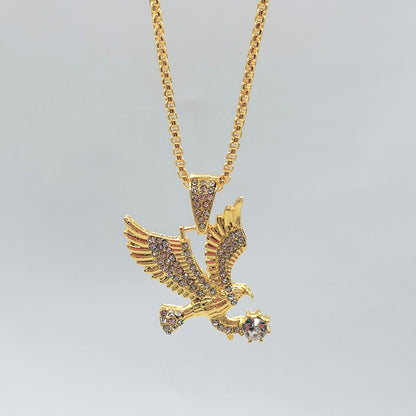 Personality Eagle Hip Hop Men's Necklace