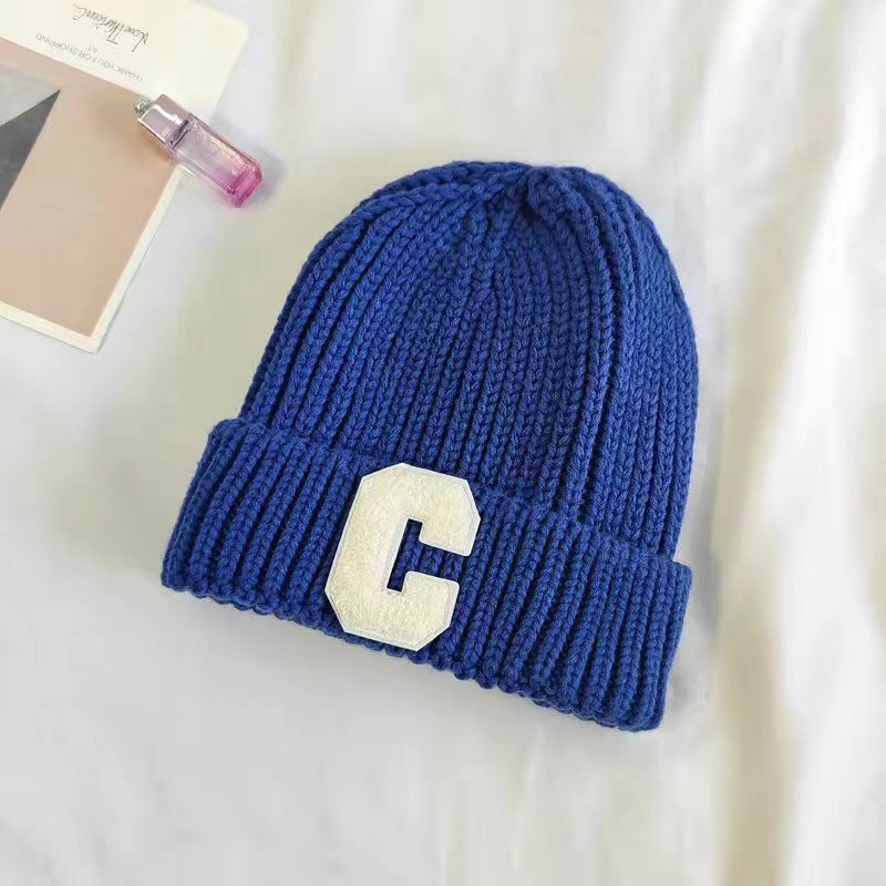 Warm Thick Thread Thickened Knitted Hat