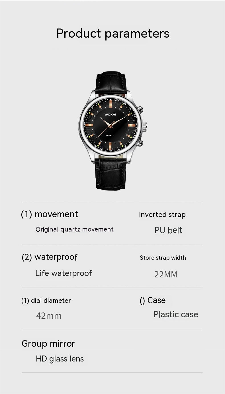 Quartz Black Men's Watch