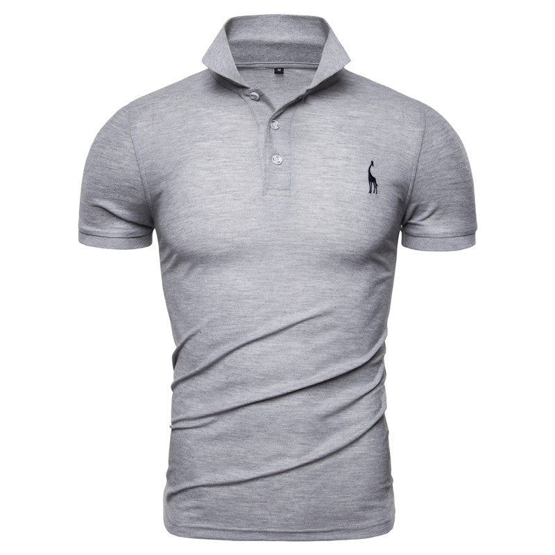 S.M. Men's embroidered Polo style shirts