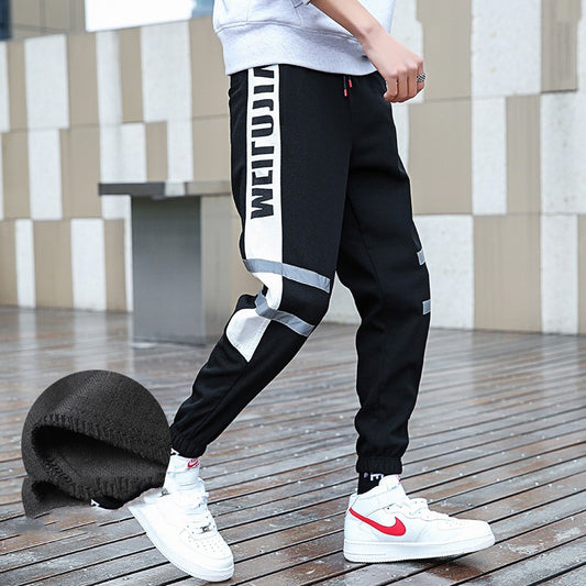 MEN'S reflective Jogger sweatpants S.M.