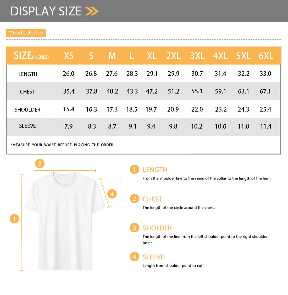 S.M.  Men's Short-sleeved Star Cluster Printed Fashion T-shirt