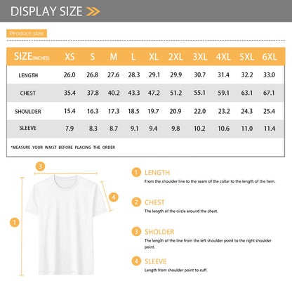 S.M.  Men's Short-sleeved Star Cluster Printed Fashion T-shirt