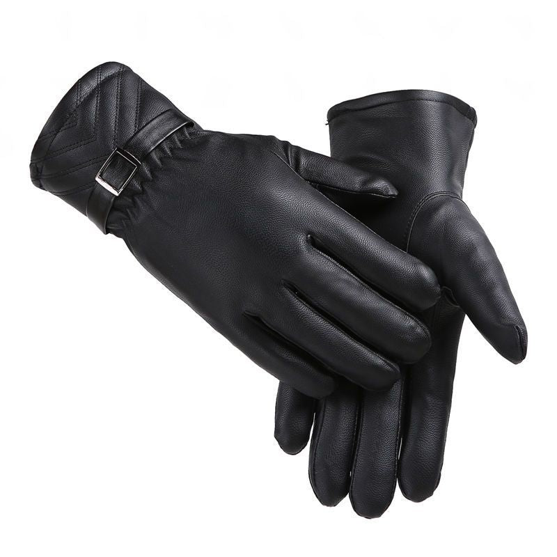 S.M.  Winter Leather Gloves