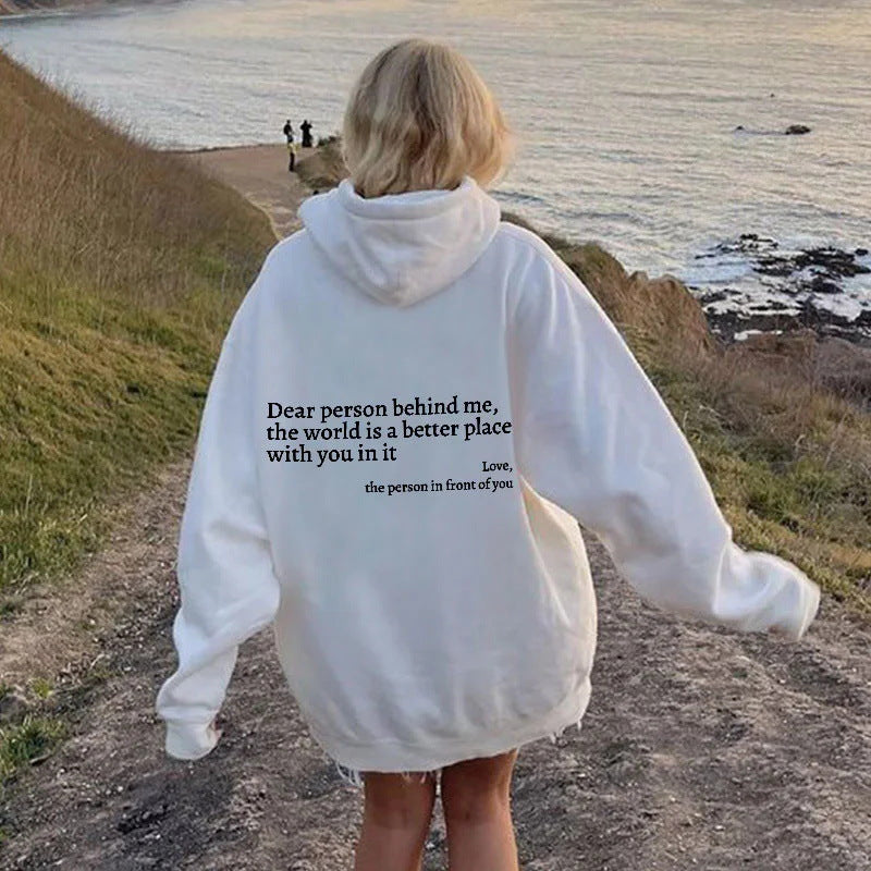 S.W. Dear Person Behind Me Hoodie