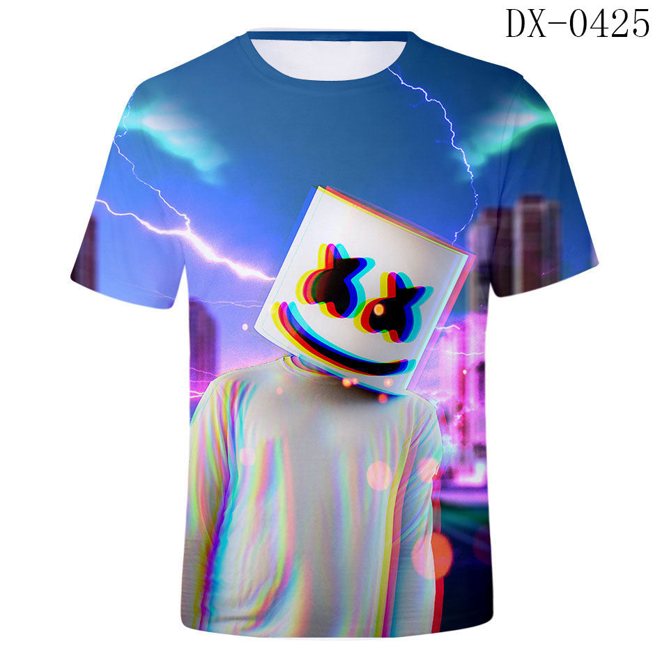 D.J. Marshmello 3D Graphic print S.M.