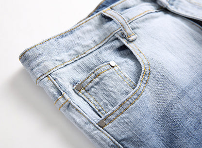 F.J.C.  S.M.  STONE WASHED Men's jeans