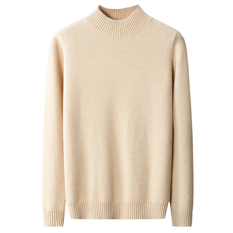 F.J.C. S.M.   Knitted Pure Wool Sweater men's