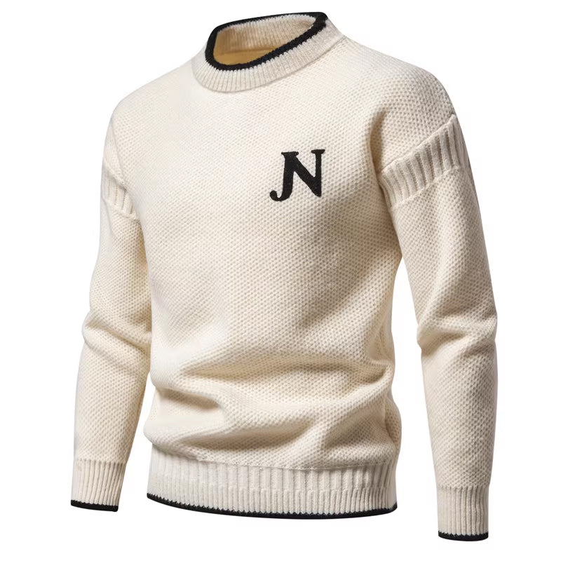 S.M.  Trendy  Warm Knitted  Sweater