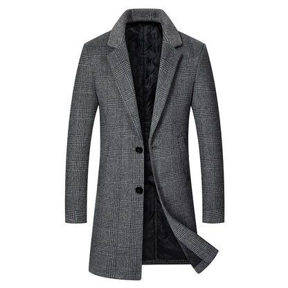 S.M. Business Blazer Casual Slim Fit Men's Overcoat