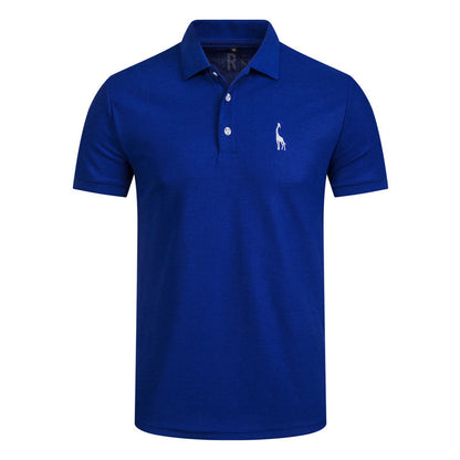 S.M. Men's embroidered Polo style shirts