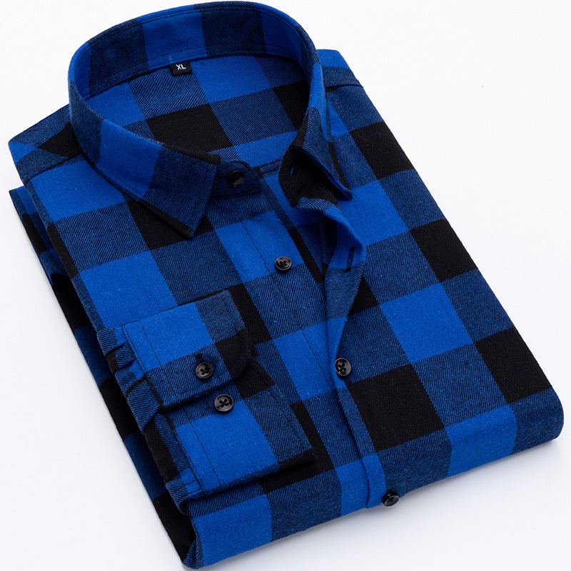 F.J.C. Men's Plaid  Shirts S.M.