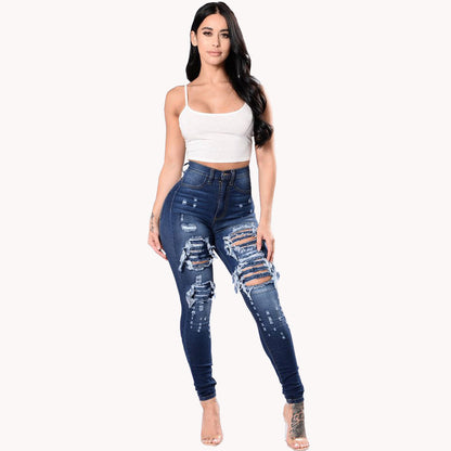 S.W. Women's ripped jeans pants