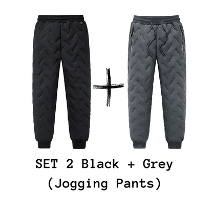 S.M. winter Windproof joggers With Zip Pocket.