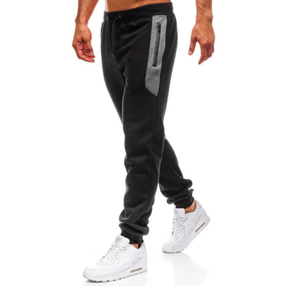 F.J.C.  S.M.  Men's Zipper Pocket Sports Joggers