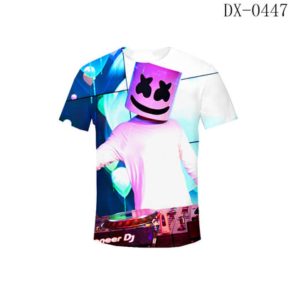 D.J. Marshmello 3D Graphic print S.M.